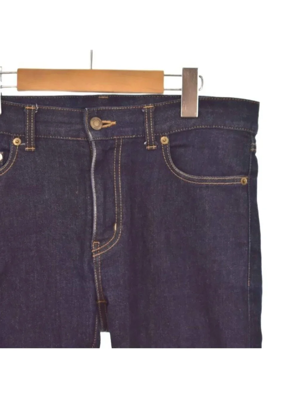 Saint Laurent Paris Hedi Slimane Era Stretch Skinny Denim Pants Jeans Navy 30